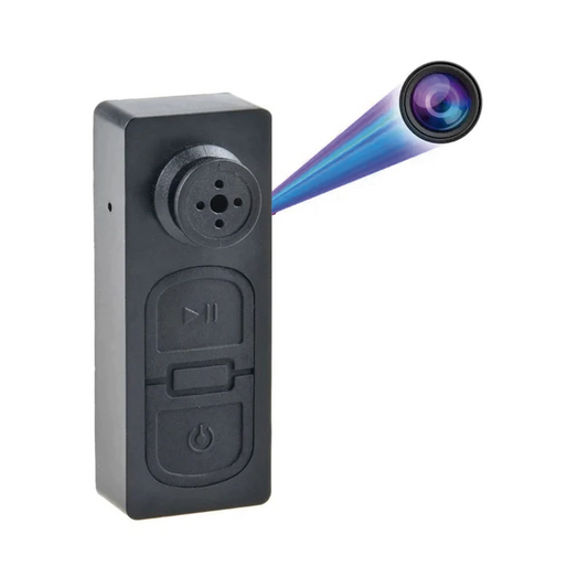 Camara Oculta en Boton / Full Hd / Memoria de 8GB / Grabación de Vídeo y Audio / Captura de Fotografías