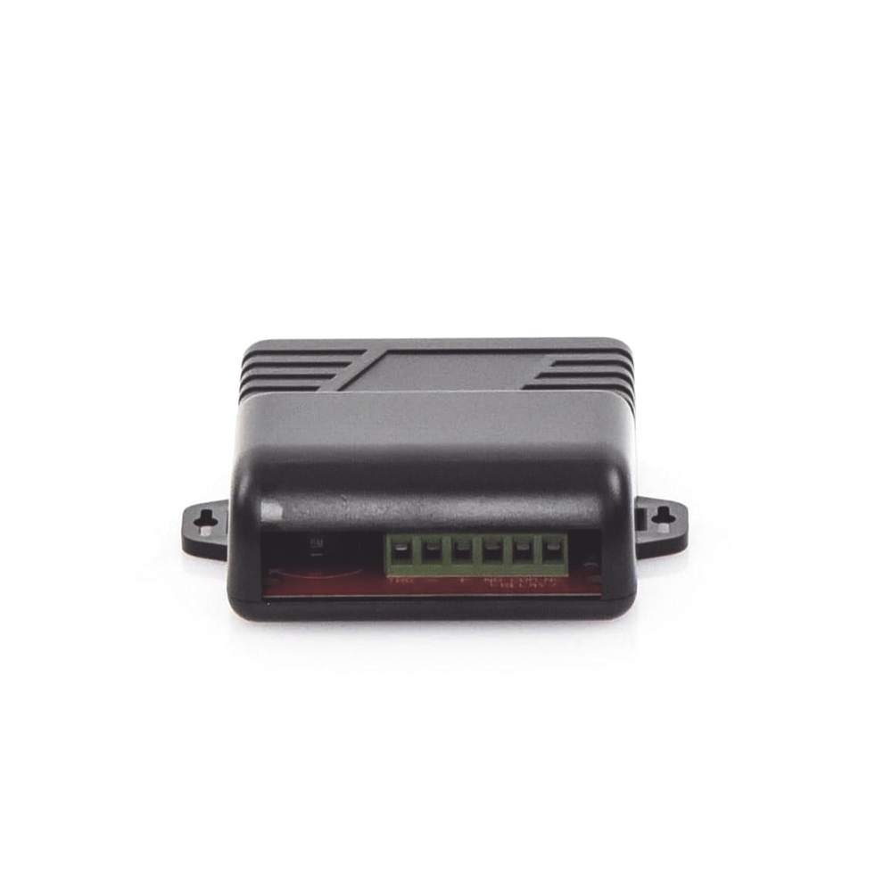 Temporizador Multipropósito / Configurable de 1 Segundo a 60 Minutos / Activación Por Voltaje Positivo o Contacto Seco / Alimentación a 12VCC/24VCC / Funciones Programadas Por Dipswitches