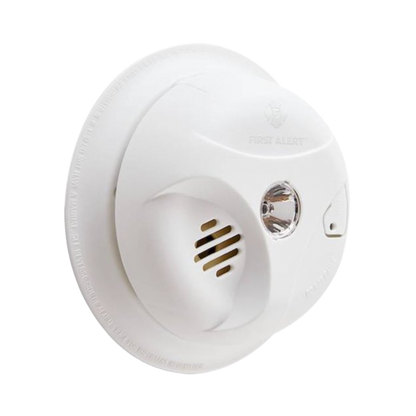 Detector de Humo Autónomo, No Requiere Panel, LED de Escape, Sensor por Ionización, Batería 9 V reemplazable