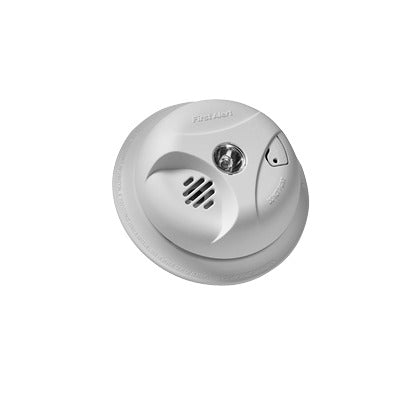 Detector de humo, autónomo, ionización, con luz de escape