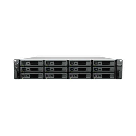 Servidor NAS para rack de 12 bahías / Expandible hasta 180 bahías / Hasta 1,536 TB