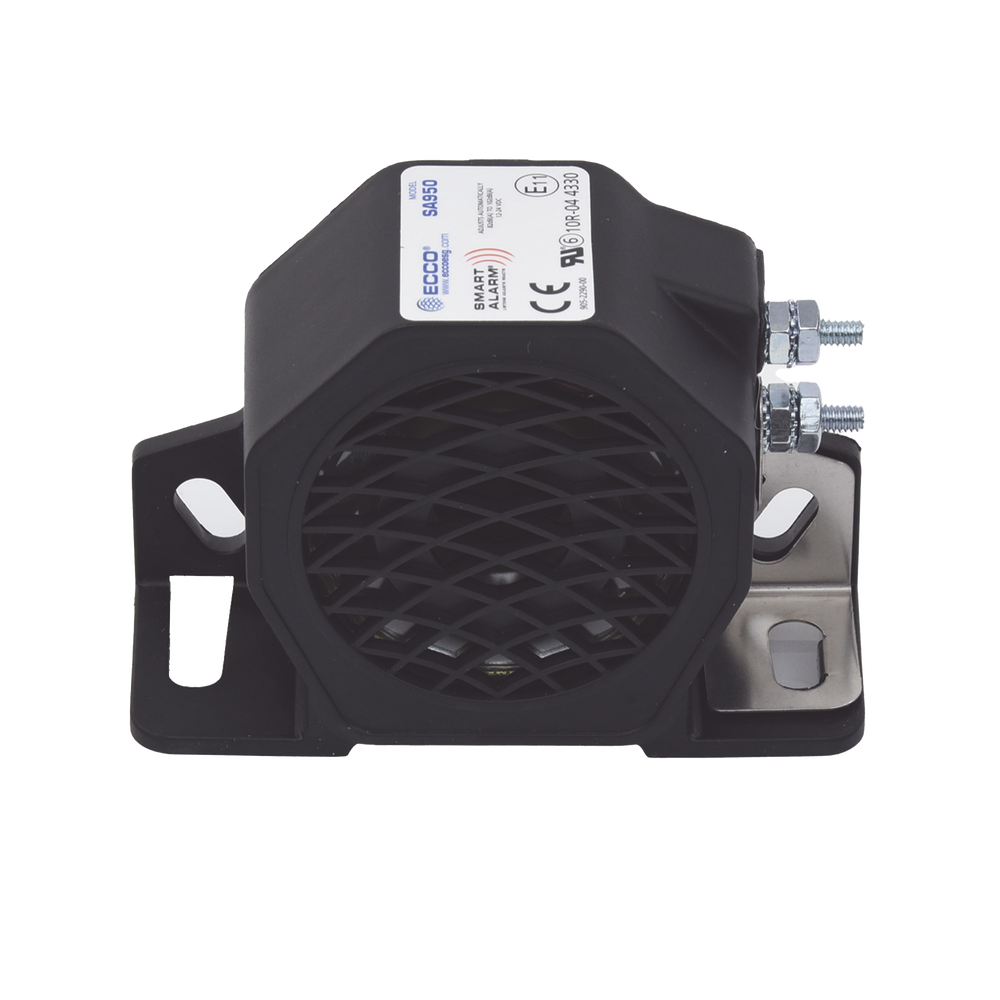 Alarma de reversa inteligente 12-24 Vcc, 82- 102 dBA