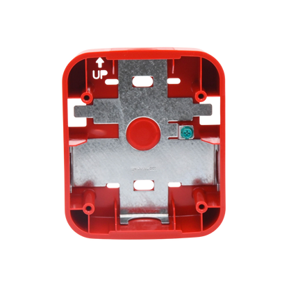 Caja de Montaje en Pared, para Sirena, Color Rojo, Nuevo Diseño Moderno y Elegante