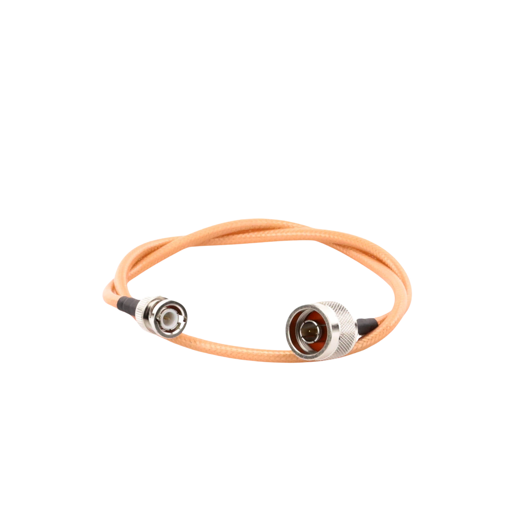 Jumper con Cable LP142 de 60 cm (23.62 Pulgadas), con Conectores BNC Macho a N Macho.