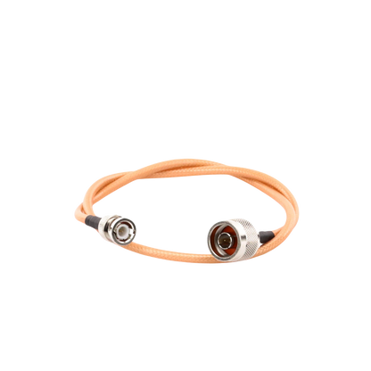 Jumper con Cable LP142 de 60 cm (23.62 Pulgadas), con Conectores BNC Macho a N Macho.