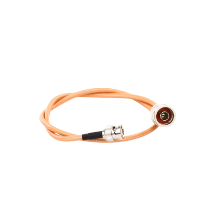 Jumper con Cable LP142 de 60 cm (23.62 Pulgadas), con Conectores BNC Macho a N Macho.