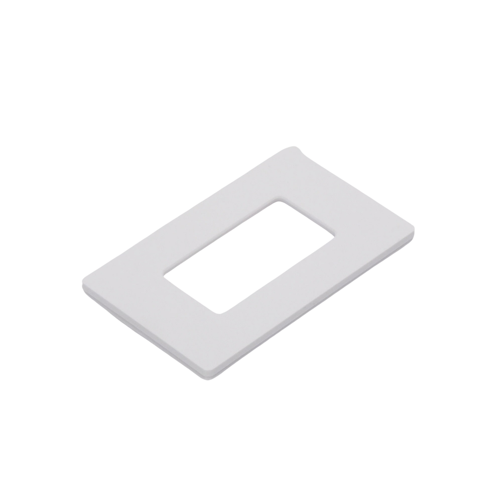 Tapa Color Blanco Satin para interruptor o dimmer Lutron, 1 gang, limpio y moderno