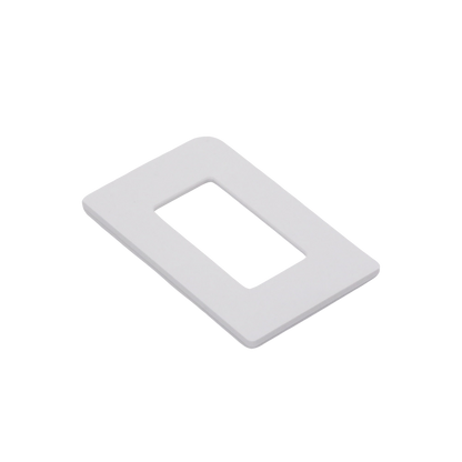 Tapa Color Blanco Satin para interruptor o dimmer Lutron, 1 gang, limpio y moderno