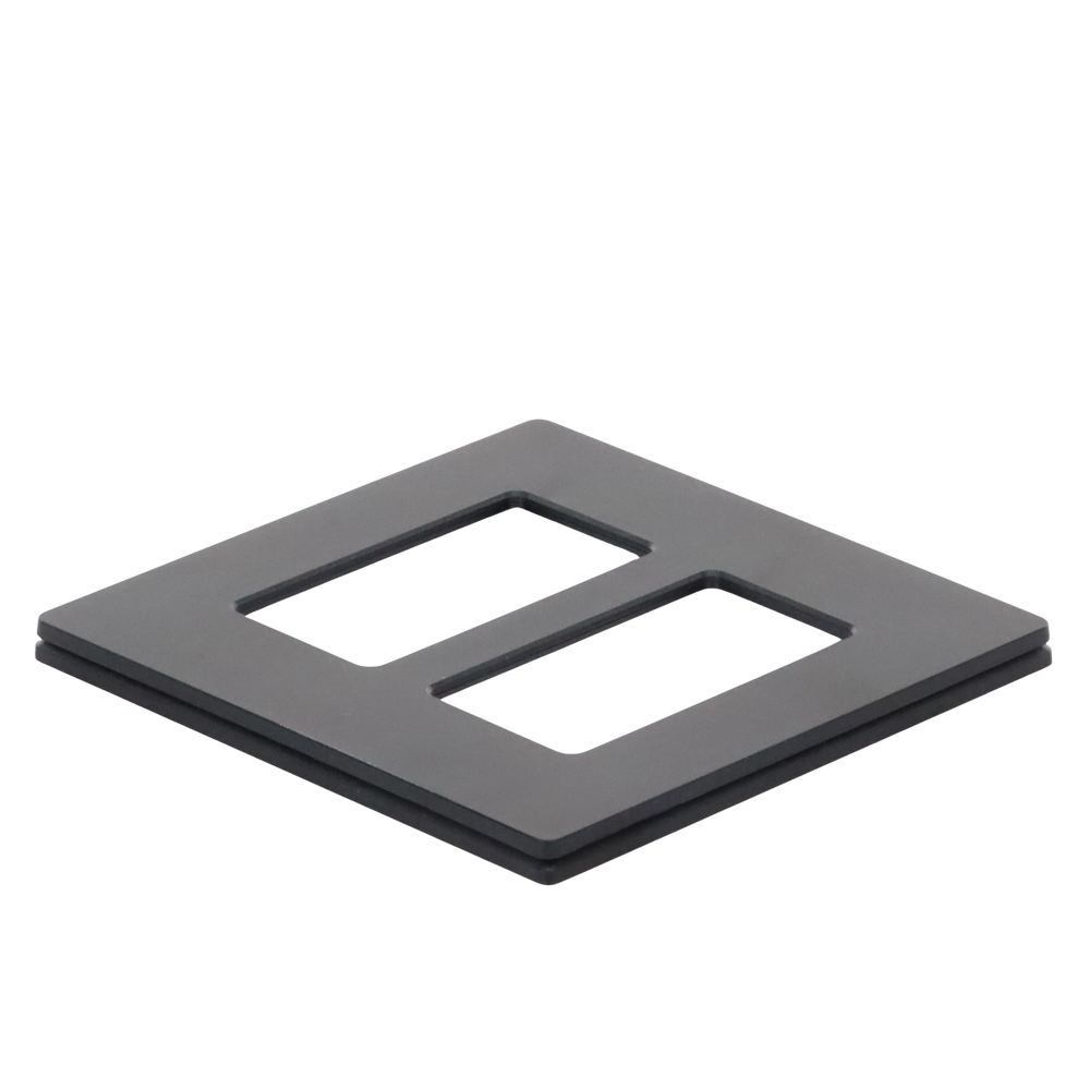 TAPA P/SWITCH /DIMMER 2 ESPACIOS