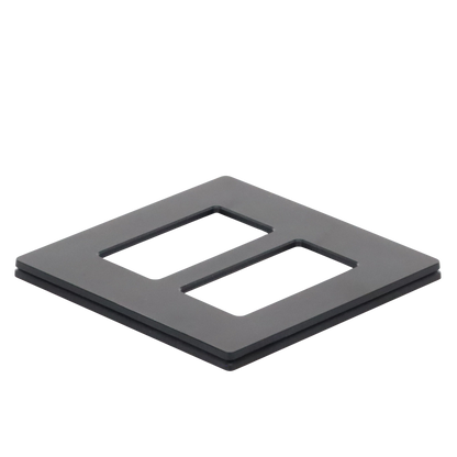 TAPA P/SWITCH /DIMMER 2 ESPACIOS