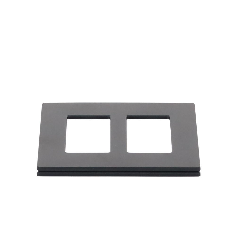 TAPA P/SWITCH /DIMMER 2 ESPACIOS