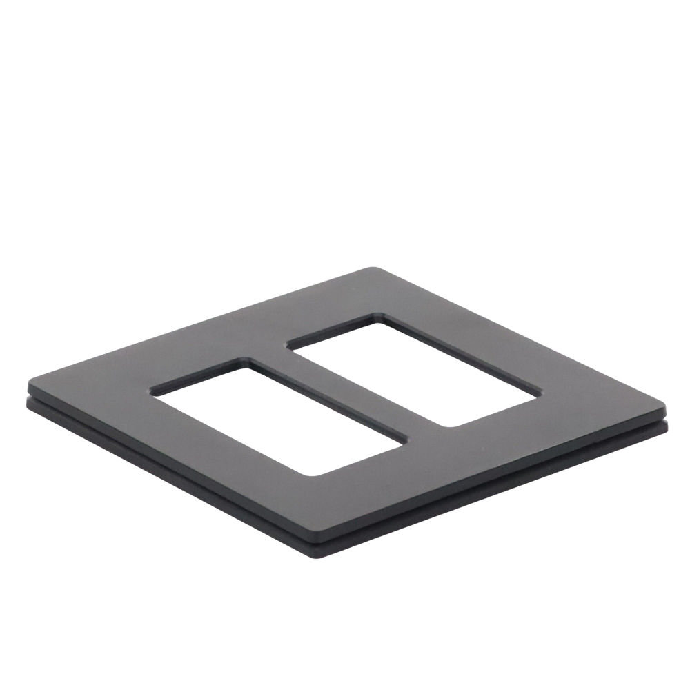 TAPA P/SWITCH /DIMMER 2 ESPACIOS