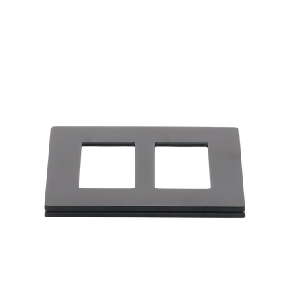 TAPA P/SWITCH /DIMMER 2 ESPACIOS