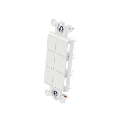 Caja de pared para contactos varios, 6 mini espacios.
