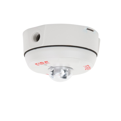 Lámpara Estroboscópica para Exterior / a 2 Hilos / Montaje en Techo / Configuración Estroboscópica Seleccionable / Color Blanco