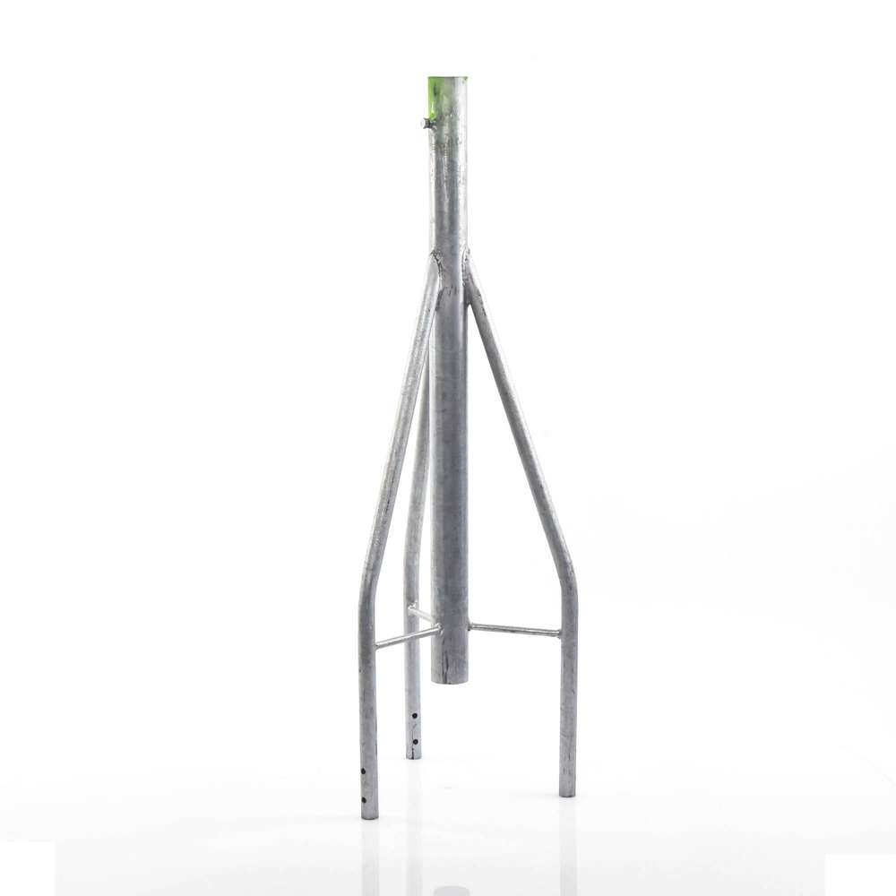 Tramo de Remate (Copete) para Tramo STZ-30 Galvanizado Electrolítico con Opresores para Pararrayo.
