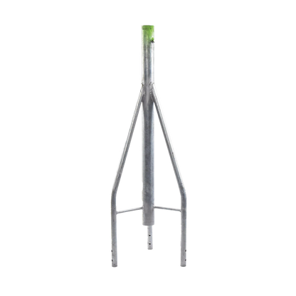 Tramo de Remate (Copete) para Tramo STZ-30 Galvanizado Electrolítico con Opresores para Pararrayo.