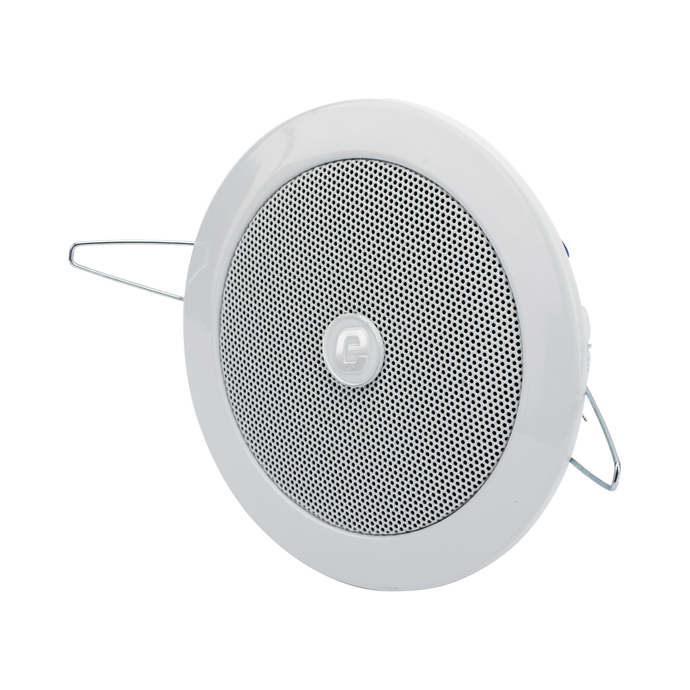 Altavoz  4" | Montaje en Techo | 3 - 6W | 70/100V | Frente Metálico | Resistente a Humedad