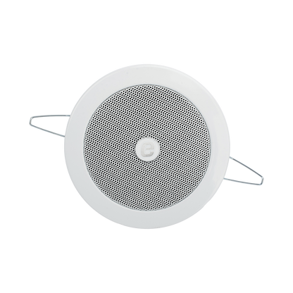 Altavoz  4" | Montaje en Techo | 3 - 6W | 70/100V | Frente Metálico | Resistente a Humedad