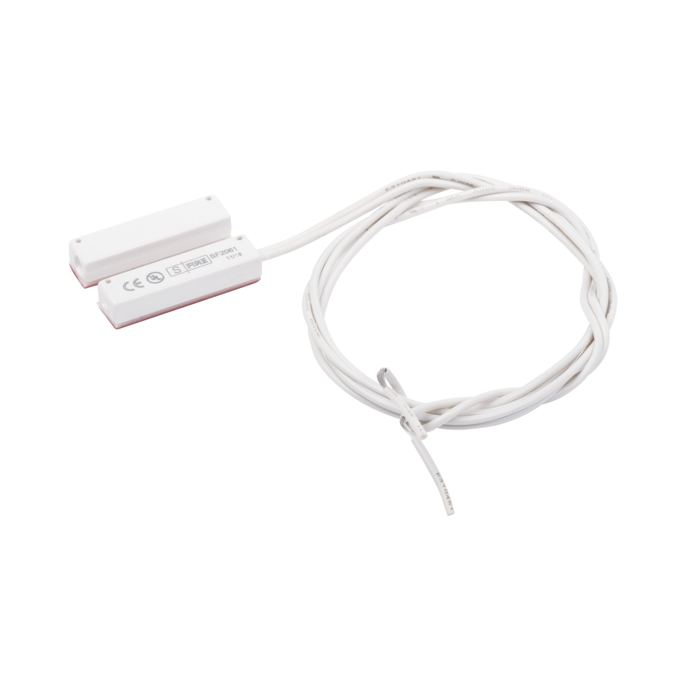 Contacto magnético para puertas y ventanas con cable de 45 cm color blanco / GAP: 13 mm