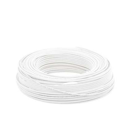 Bobina de 100 Metros (328.08 Pies) / Cable de CCA / 4 x 22 AWG / Tipo Aluminio Revestido de Cobre / Aplicaciones en Alarmas de Intrusión / Automatización