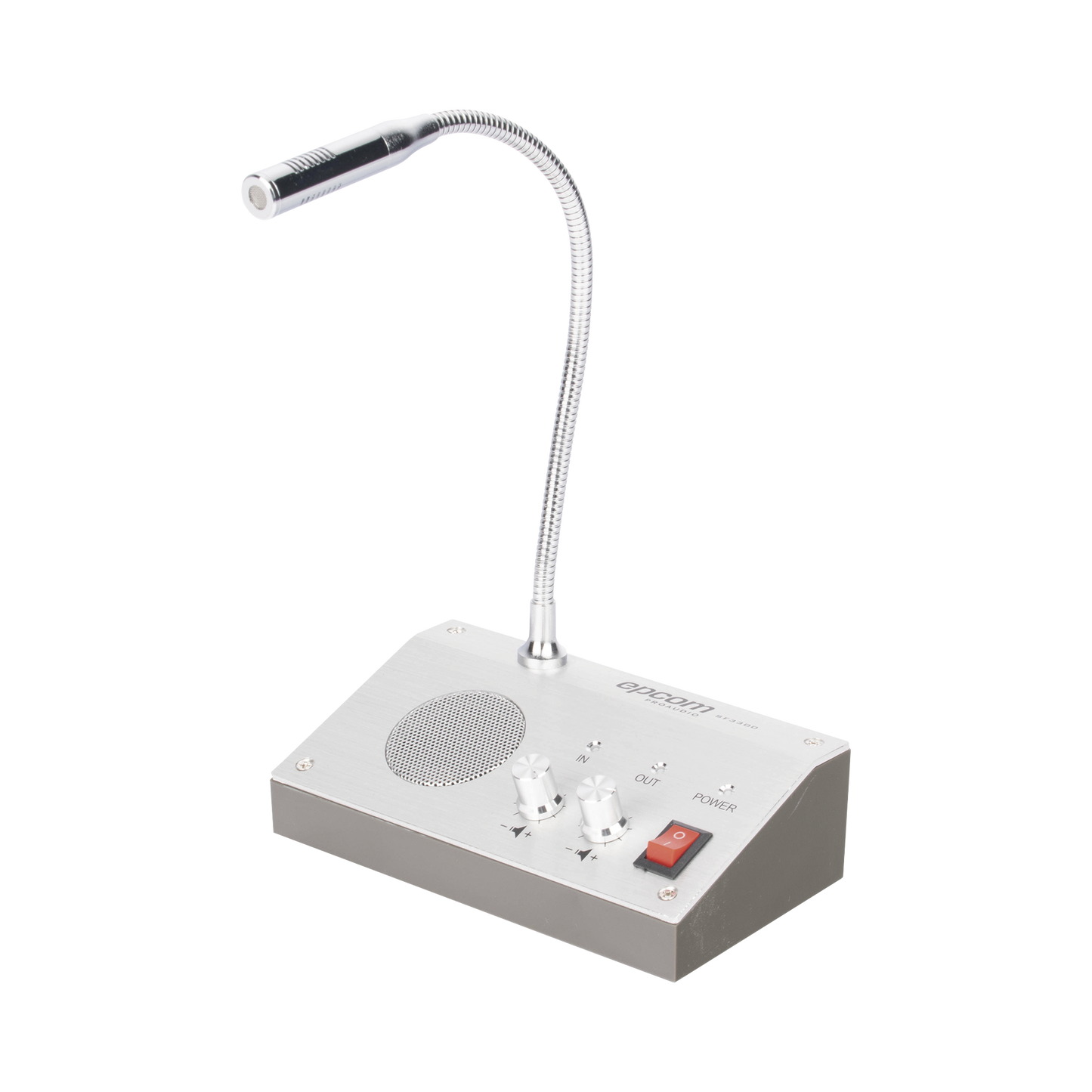 Sistema de Intercomunicación | Ideal para Ventanillas | Audio de voz de dos vías | 12V/1A 3W | Micrófono Interior + Micrófono Exterior