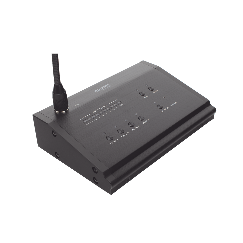 Micrófono a Distancia de 4 Zonas para Sistema de Voceo SF4240MP ??? No compatible con SF4240UC o SF2240UC