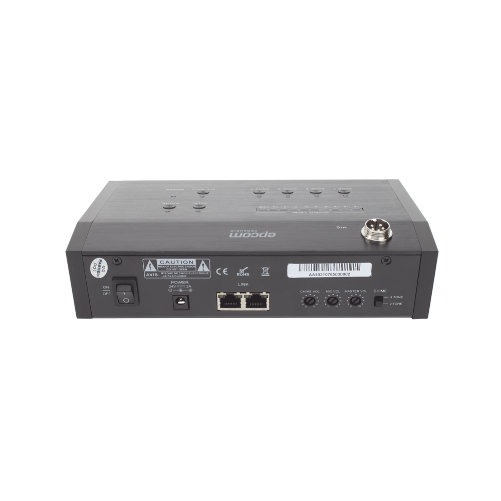 Micrófono a Distancia de 4 Zonas para Sistema de Voceo SF4240MP ??? No compatible con SF4240UC o SF2240UC