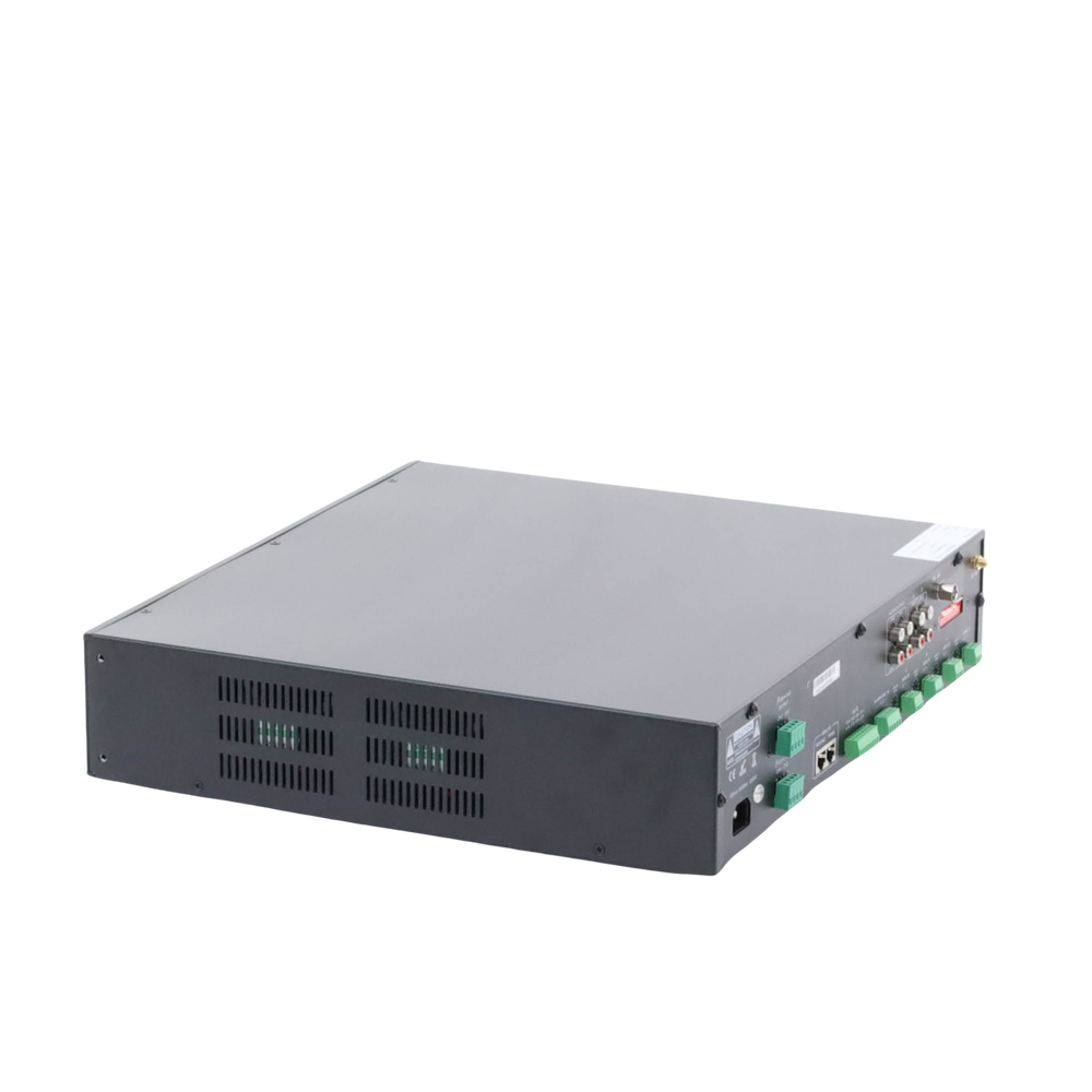 Amplificador Mezclador Matricial | 4 zonas | 240w por canal | 6 entradas | Receptor de medios