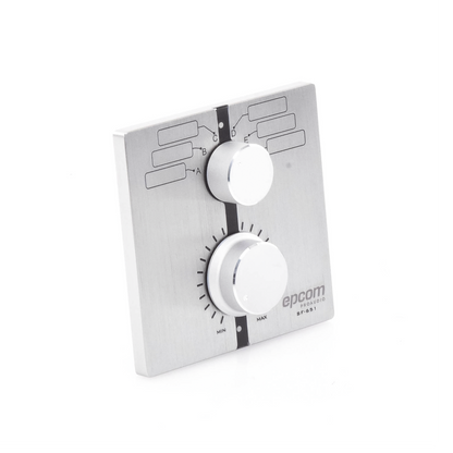 Control de  Volumen Remoto con Selector de Canales | Compatible con Amplificador SF2240UC - SF4240UC