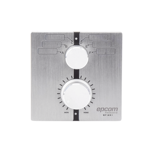 Control de  Volumen Remoto con Selector de Canales ???Compatible con Amplificador SF2240UC - SF4240UC