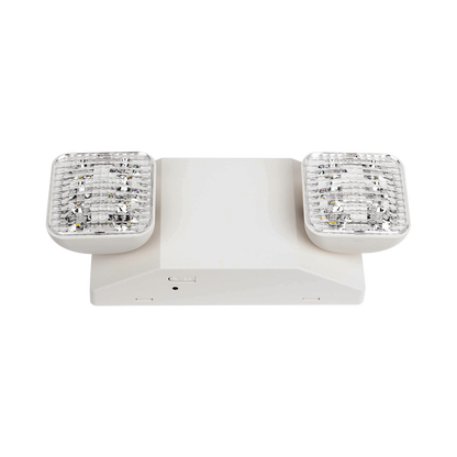 Luz LED de Emergencia Dual LED /150 lúmenes/Luz fría/Batería de Respaldo Incluida/Botón de test.