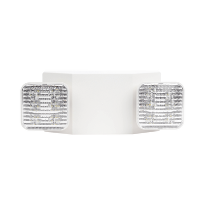 Luz LED de Emergencia Dual LED /150 lúmenes/Luz fría/Batería de Respaldo Incluida/Botón de test.