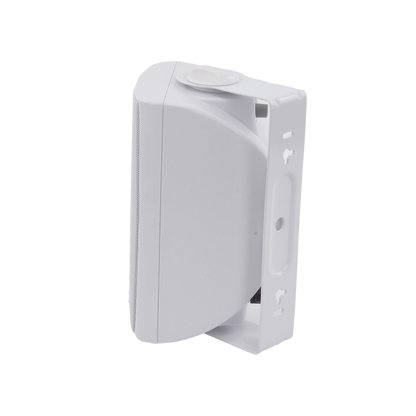 Altavoz de Pared de 2 vías | Woofer 4in + 1.5in | 2.5W - 20W | Para Sistemas 70/100V y 8 ohms | Material ABS | Rejilla y Bracket de Metal | Color Blanco