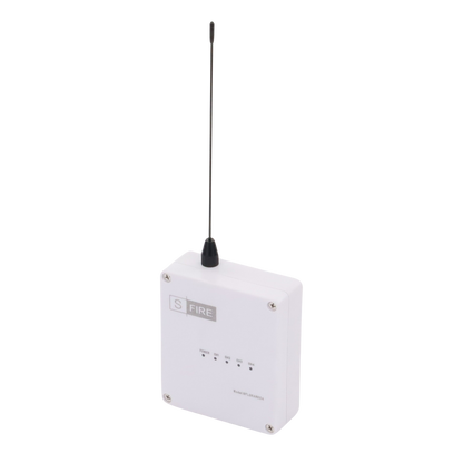 Receptor inalámbrico / 2500 metros de cobertura / 4 salidas de relevador tipo C