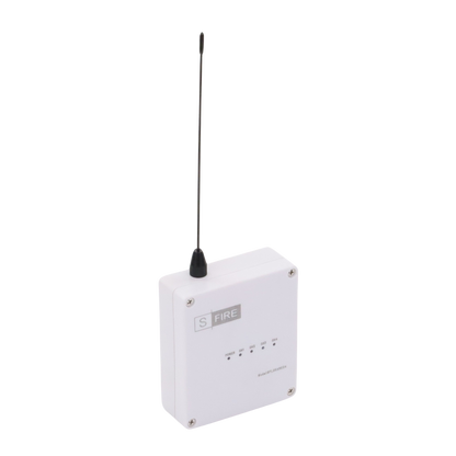 Receptor inalámbrico / 2500 metros de cobertura / 4 salidas de relevador tipo C