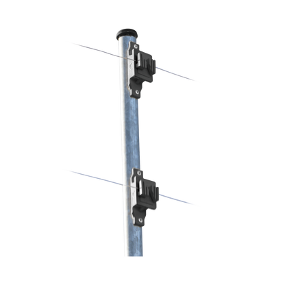 Aislador de Paso reforzado para cercos eléctricos, resistente al clima extremoso