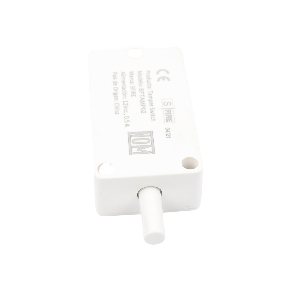 Tamper switch / Normalmente Abierto / Aplicación para Paneles de alarma, Gabientes, paneles de acceso, etc / Facil uso
