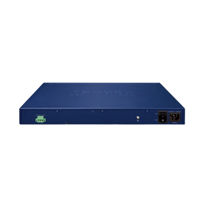 Switch Administrable Stacking Capa 3, 48 Puertos PoE Gigabit 802.3at, 6 Puertos SFP de 10 G, Entrada de Alimentación Redundante de 55 V cc.