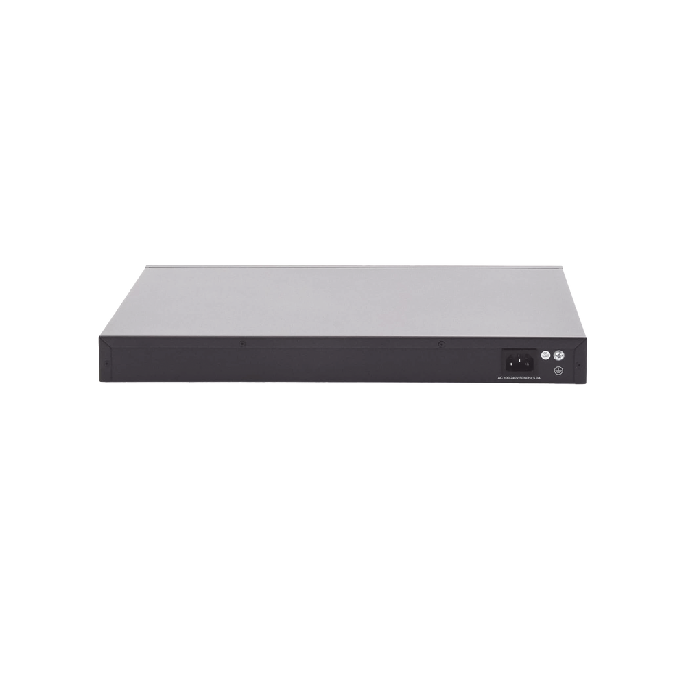 Switch Administrable Stacking Capa 3, 24 Puertos PoE 802.3af/at 10/100/1000T, Hasta 370 W,  4 Puertos 10G SFP+