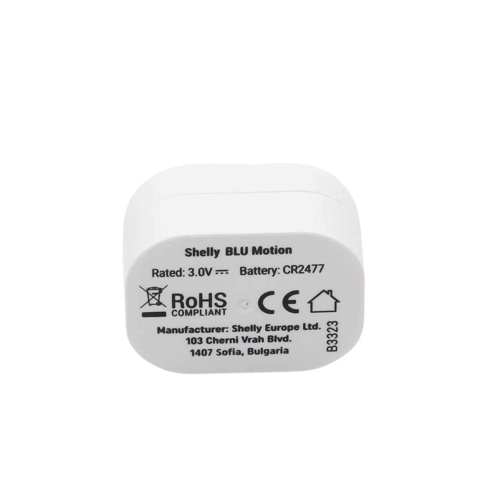 Sensor de movimiento inteligente e inalámbrico, integrable a la App Shelly necesario ShellyPRO o PLUS