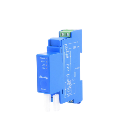 Relevador / Contacto Seco / Interruptor WIFI/ Industrial y residencial inteligente / Hasta 16A / Soporta Google y Alexa / Nube P2P y control Local / 1 canal y puerto ethernet
