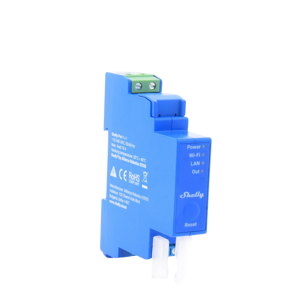 Relevador / Contacto Seco / Interruptor WIFI/ Industrial y residencial inteligente / Hasta 16A / Soporta Google y Alexa / Nube P2P y control Local / 1 canal y puerto ethernet