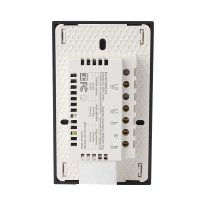 (ZigBee) Apagador switch inalámbrico ZigBee, control de 2 regresos de carga, 110V