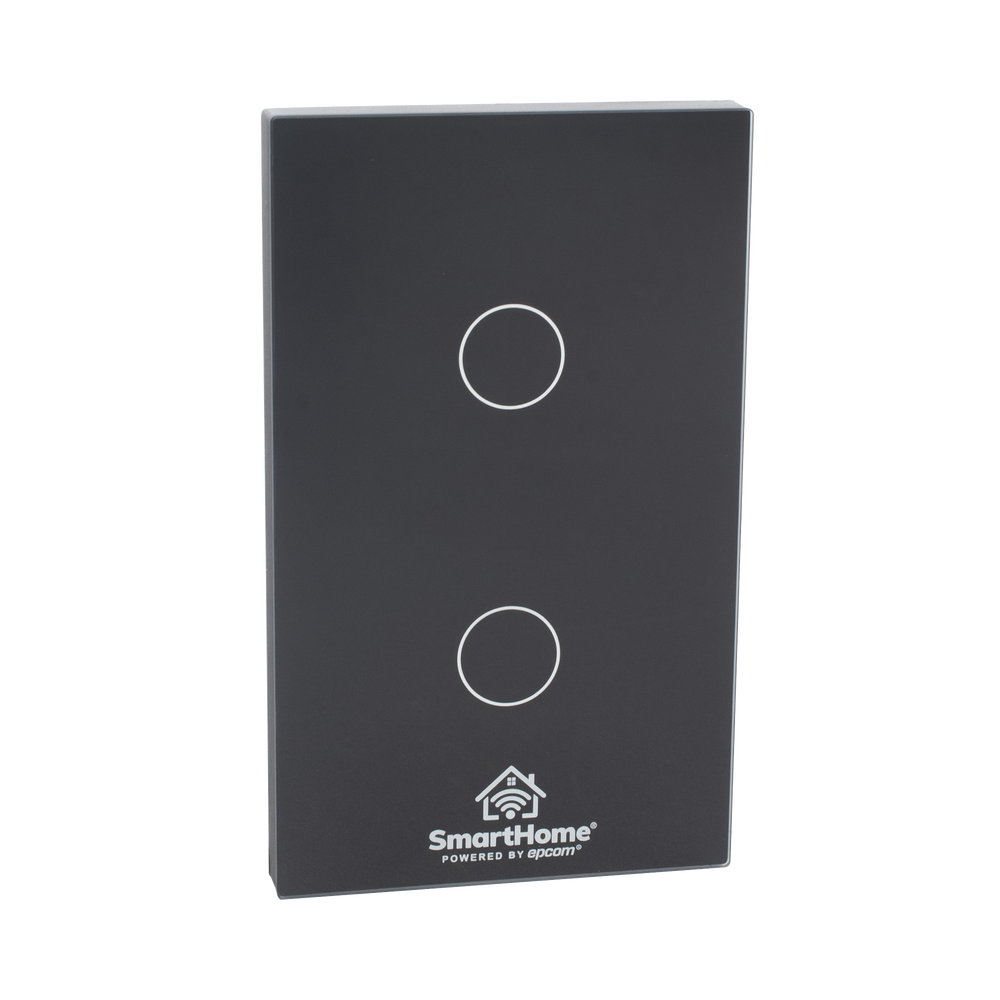 (Wifi) Apagador switch inalámbrico WIFI, control de 2 regresos de carga, 110V