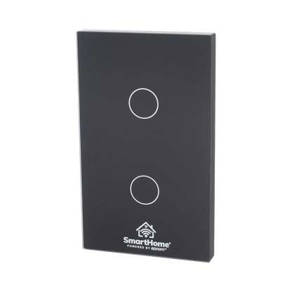 (Wifi) Apagador switch inalámbrico WIFI, control de 2 regresos de carga, 110V