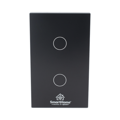 (Wifi) Apagador switch inalámbrico WIFI, control de 2 regresos de carga, 110V