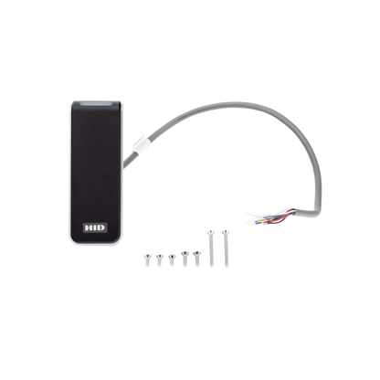 Lector Control de Acceso HID Signo / Bluetooth NFC 2.4 GHz / 125 kHz 13.56 MHz / OSDP Bidireccional / IP65 Exterior / EAL5+ Secure Element / Compatibilidad Móvil Apple Wallet