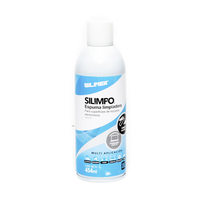 Espuma Limpiadora para Todo Tipo de Superficies Plásticas y Metálicas de Sistemas de Vídeo, Audio, Telefonía y Equipo de Cómputo, Contiene Protectores de Rayos UV, 454 ml
