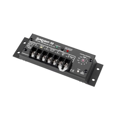 Controlador de Carga Solar SunSaver PWM 20 A / 24 VCC / Encapsulado Epóxico / Clase 1 Div 2 / Compensación de Temperatura